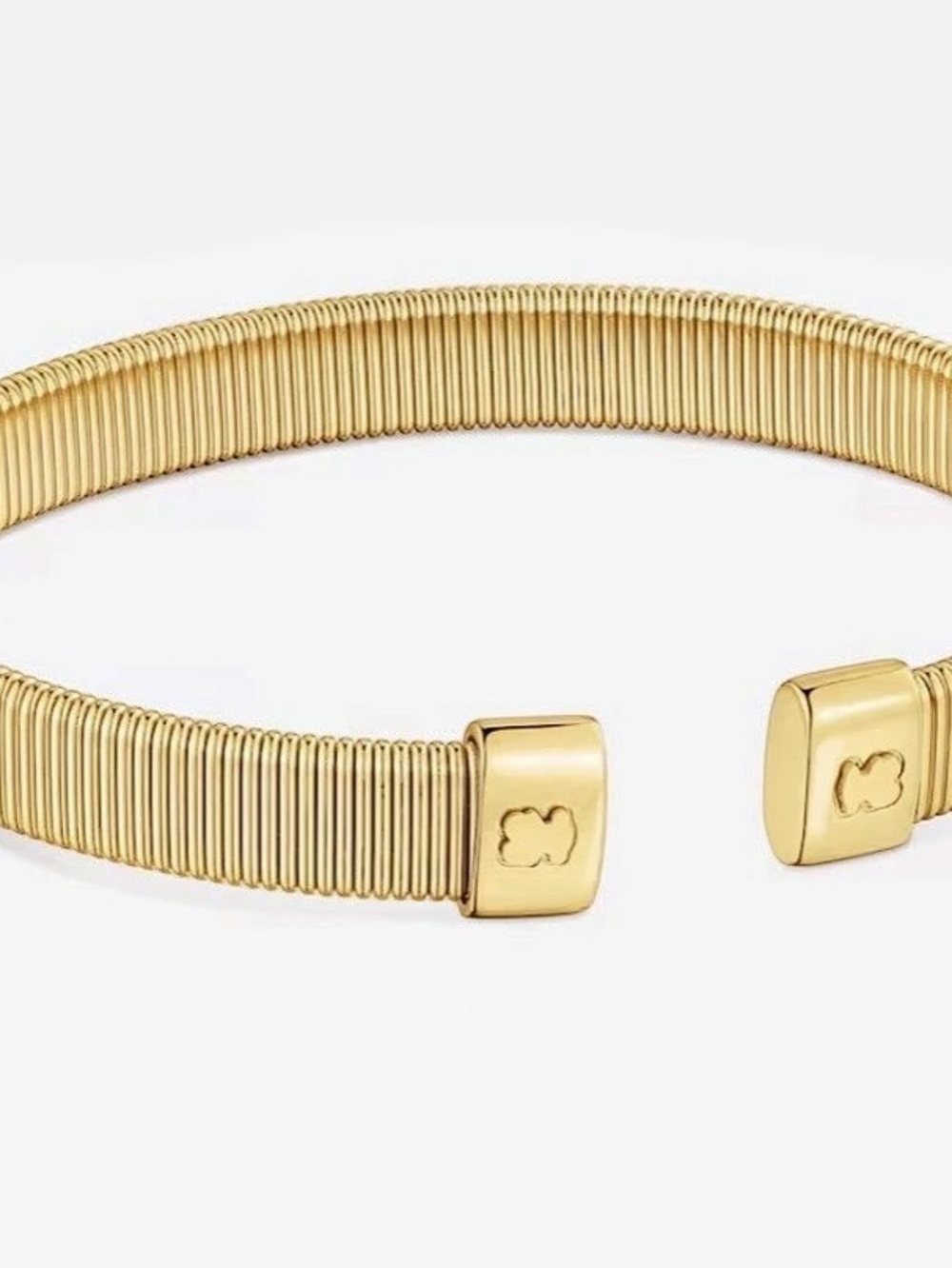 PULSERA ESCLAVA DE ACERO DORADO 8 MM BULEVARD